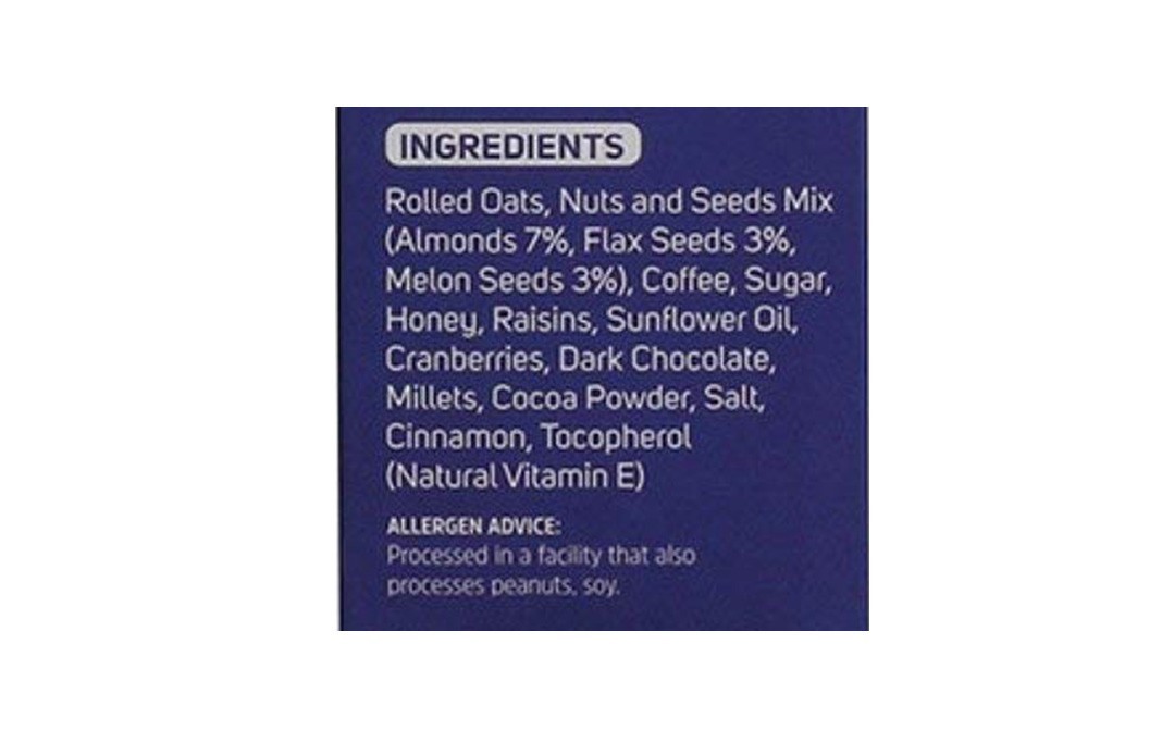 Cocosutra Breakfast Granola Millet Mocha Crunch   Box  300 grams